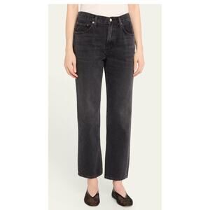 Agolde Black Straight Leg Ladies Demin Jeans Size 24
